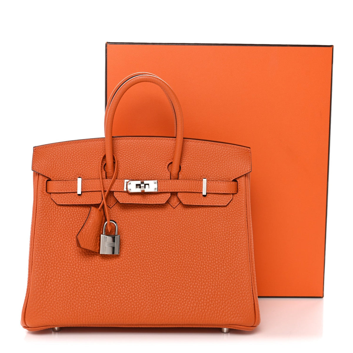 Togo Birkin 25 Orange