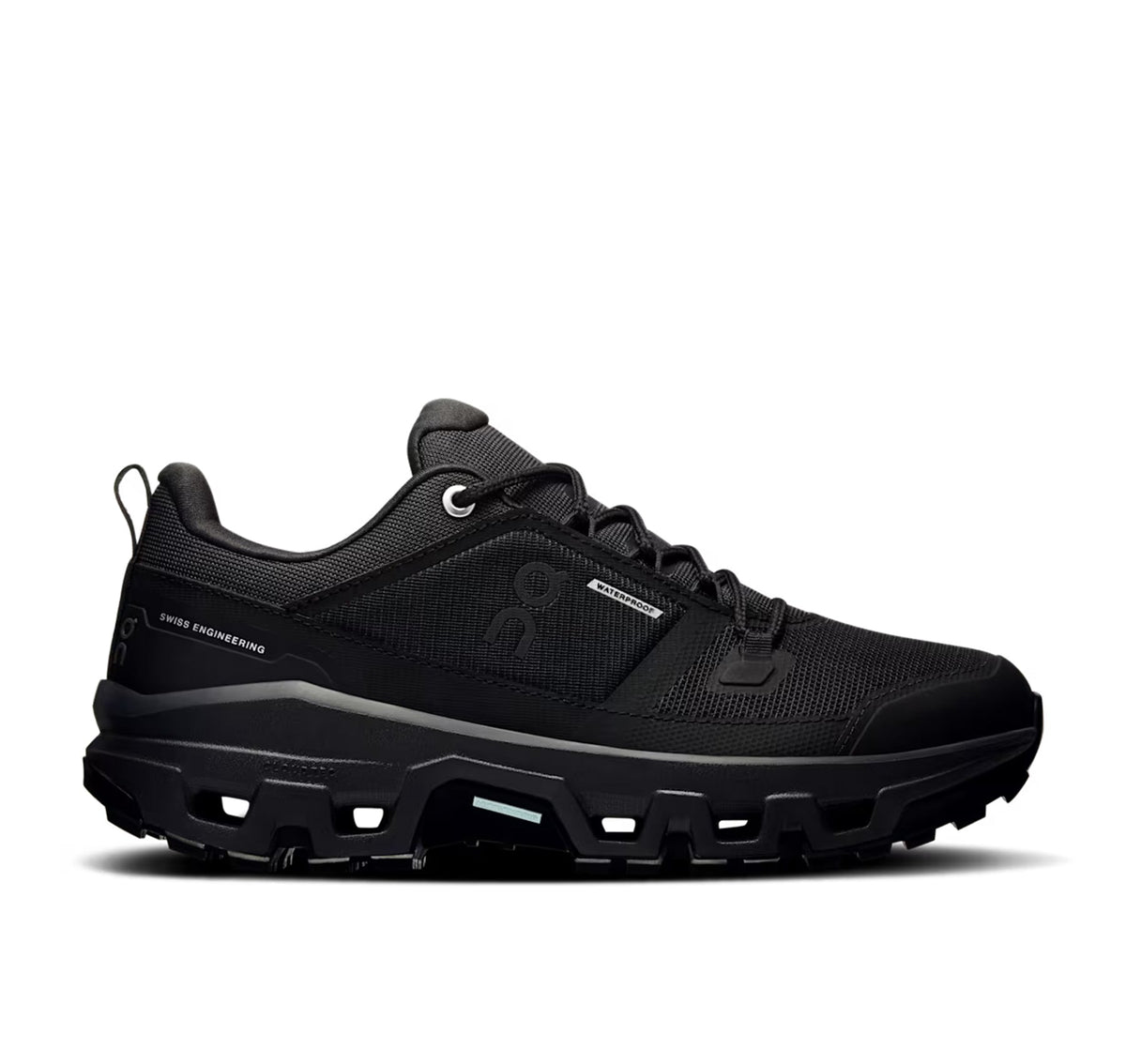 ON Women's Cloudrock Low Waterproof Black