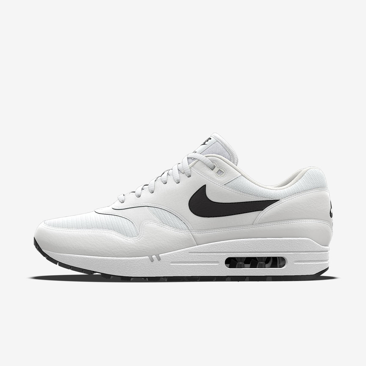Nike Air Max 1 By You ¨C White/Black Custom Sneaker