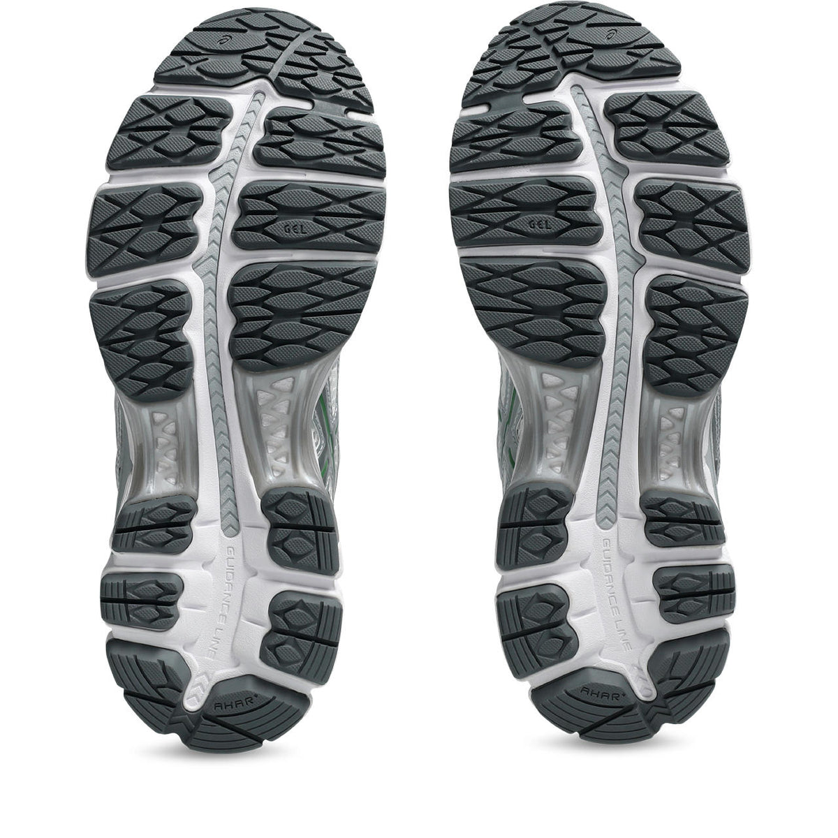 Asics  shoes  neutral running shoes mens  sneakers Gel-Nimbus Silver / White / Green
