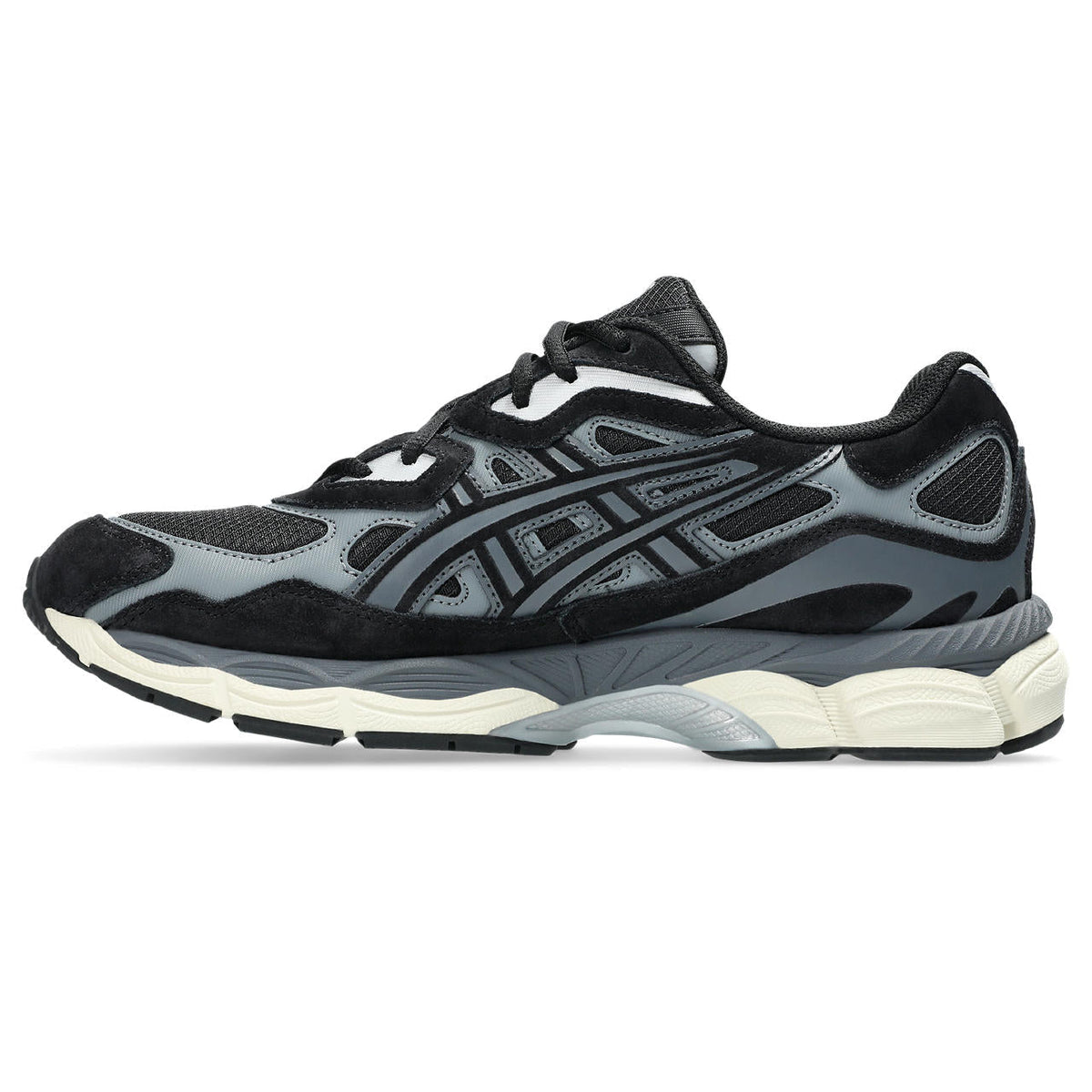 Asics womens shoes  neutral running shoes mens  sneakers Gel-NYC ¨C Black/Dark Grey Sneaker