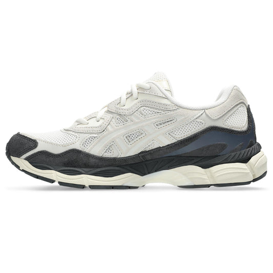 Asics womens shoes  neutral running shoes mens  sneakers Gel-Nimbus 24 ¨C Cream/Black/Navy Sneaker