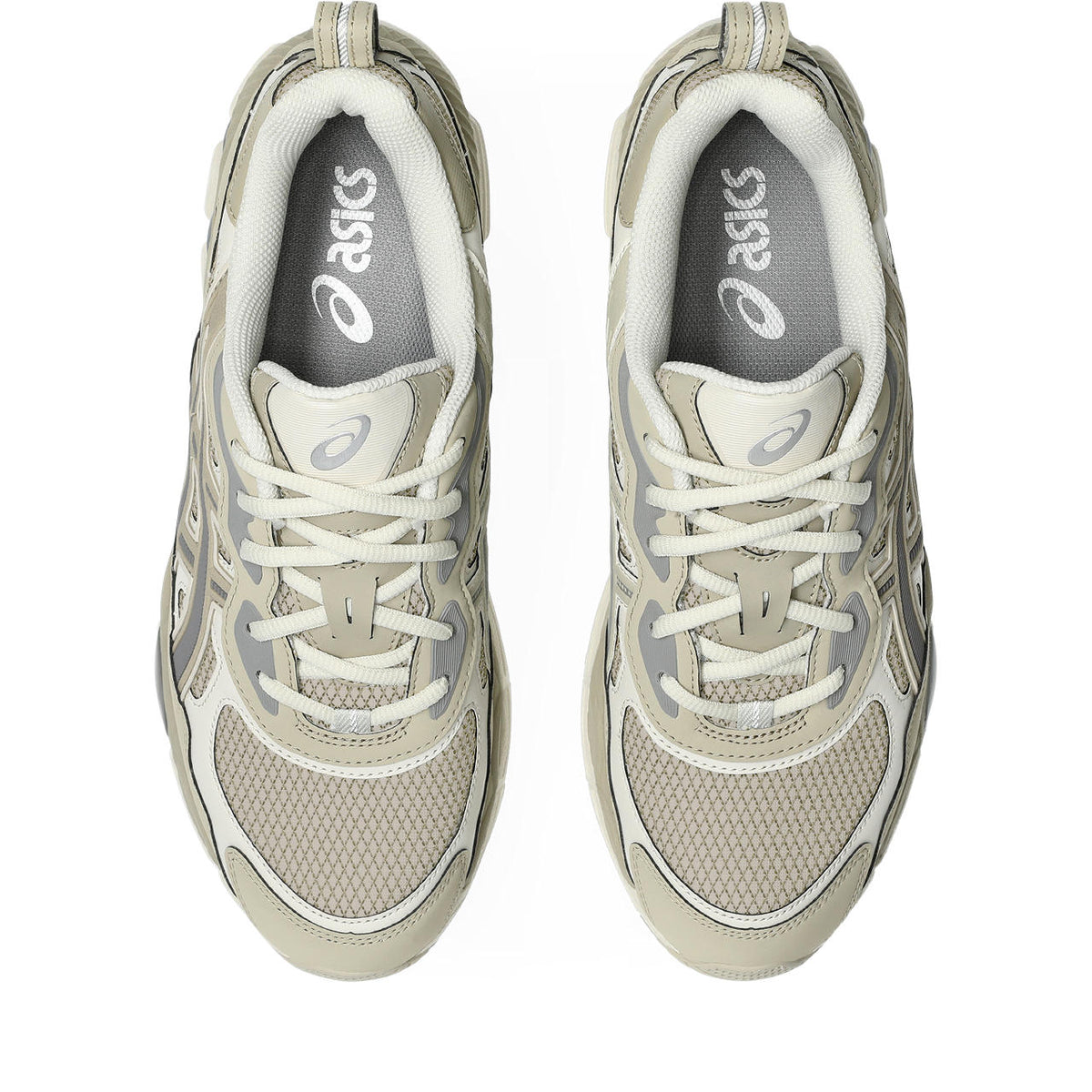 Asics womens shoes  neutral running shoes mens  sneakers Gel-Kayano 14 ¨C Beige/Off-White/Silver Sneaker