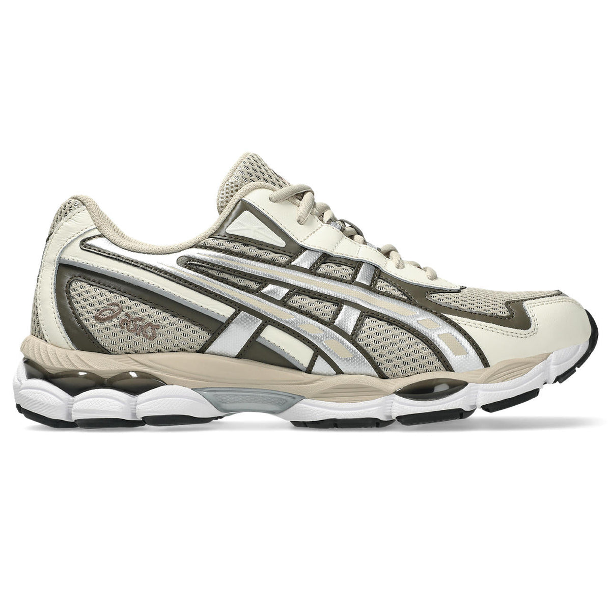 Asics womens shoes  neutral running shoes mens  sneakers Gel-Kayano 14 ¨C Cream/Silver/Olive Sneaker