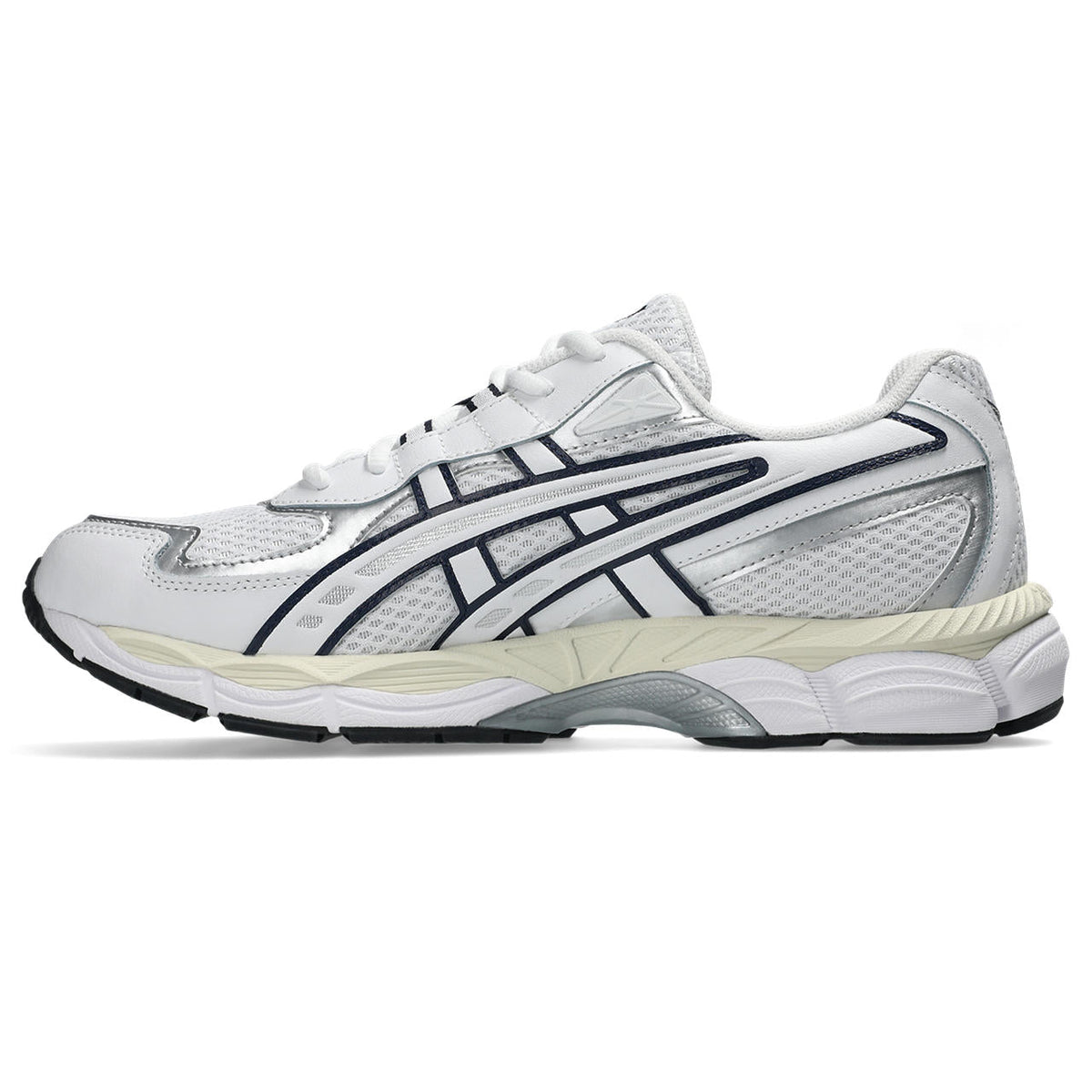 Asics womens shoes  neutral running shoes mens  sneakers Gel-Kayano 14 ¨C White/Silver/Navy Sneaker