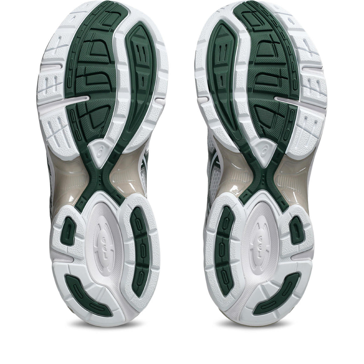 Asics womens shoes  neutral running shoes mens  sneakers Gel-1130 ¨C White/Silver/Dark Green Sneaker