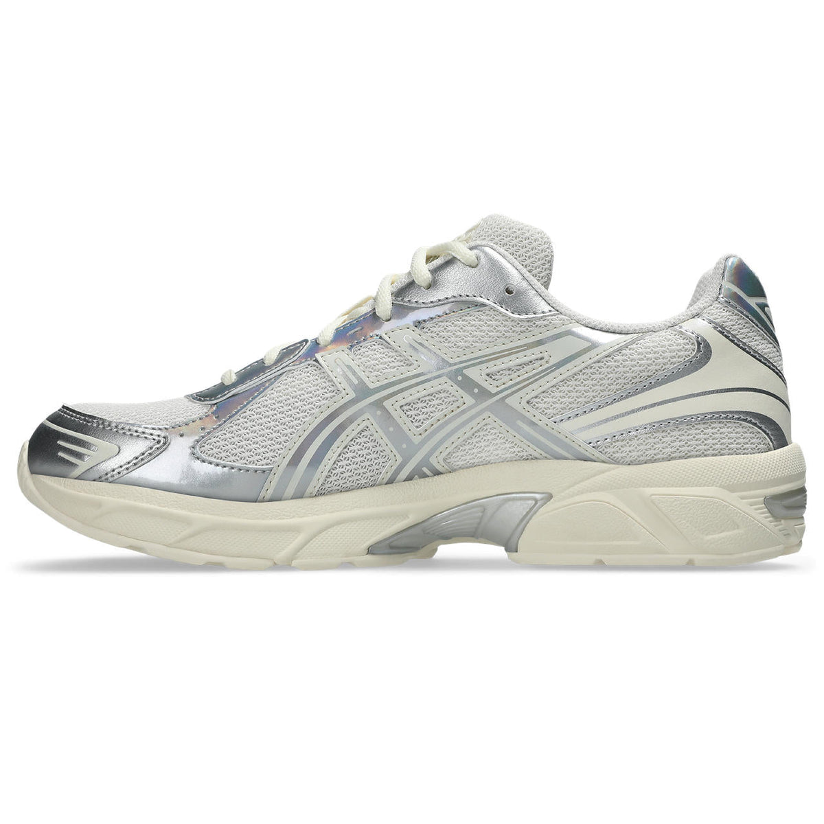 Asics womens shoes  neutral running shoes mens  sneakers Gel-1130 ¨C Cream/Iridescent Silver Sneaker