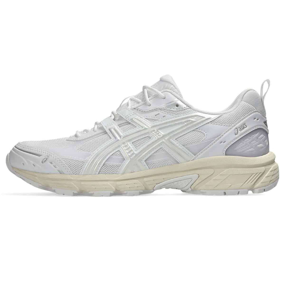 Asics womens shoes  neutral running shoes mens  sneakers Gel-2000 ¨C White/Iridescent/Cream Sneaker (Premium)