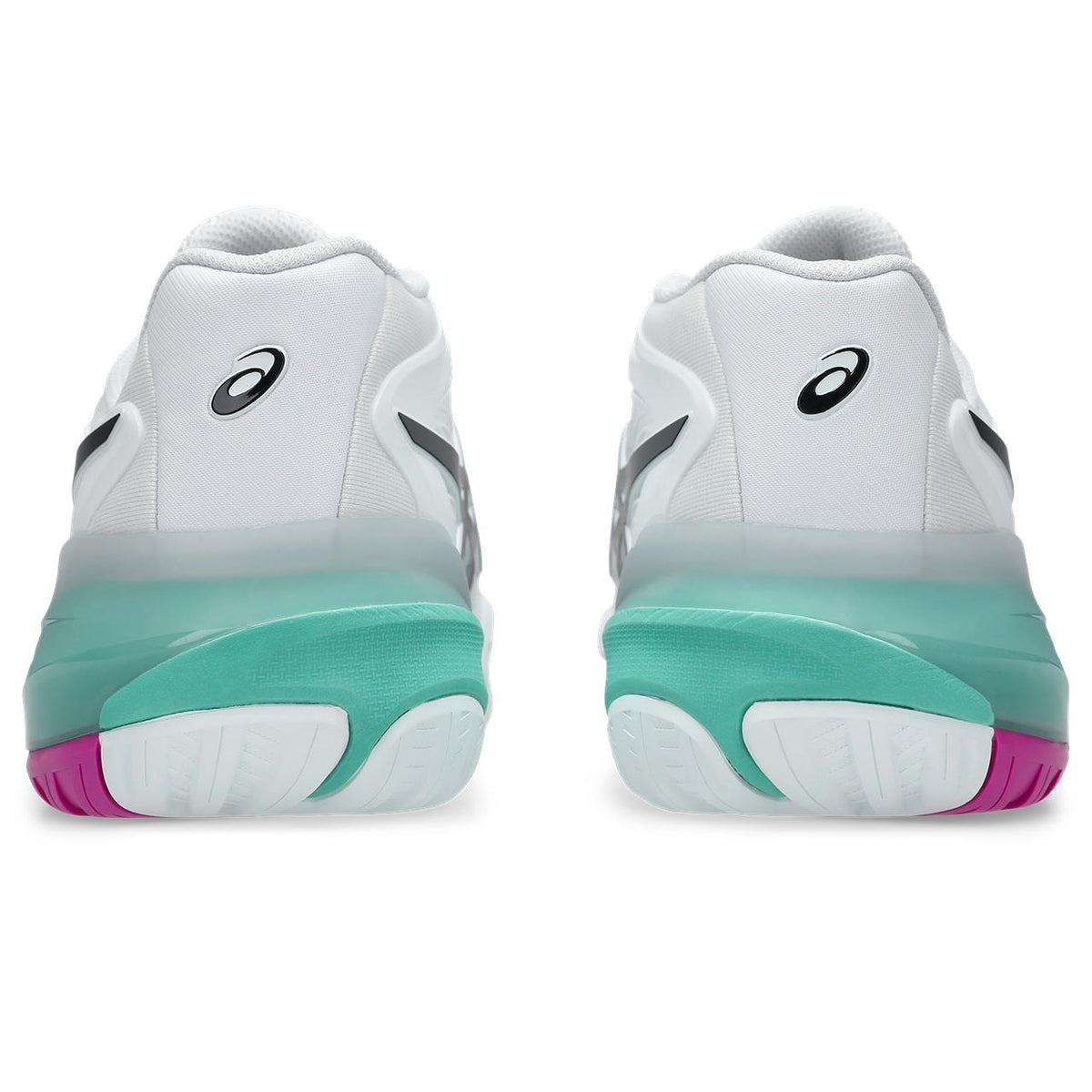 Asics womens shoes  neutral running shoes mens  sneakers Gel-Resolution ¨C White/Black/Turquoise Tennis Sneaker