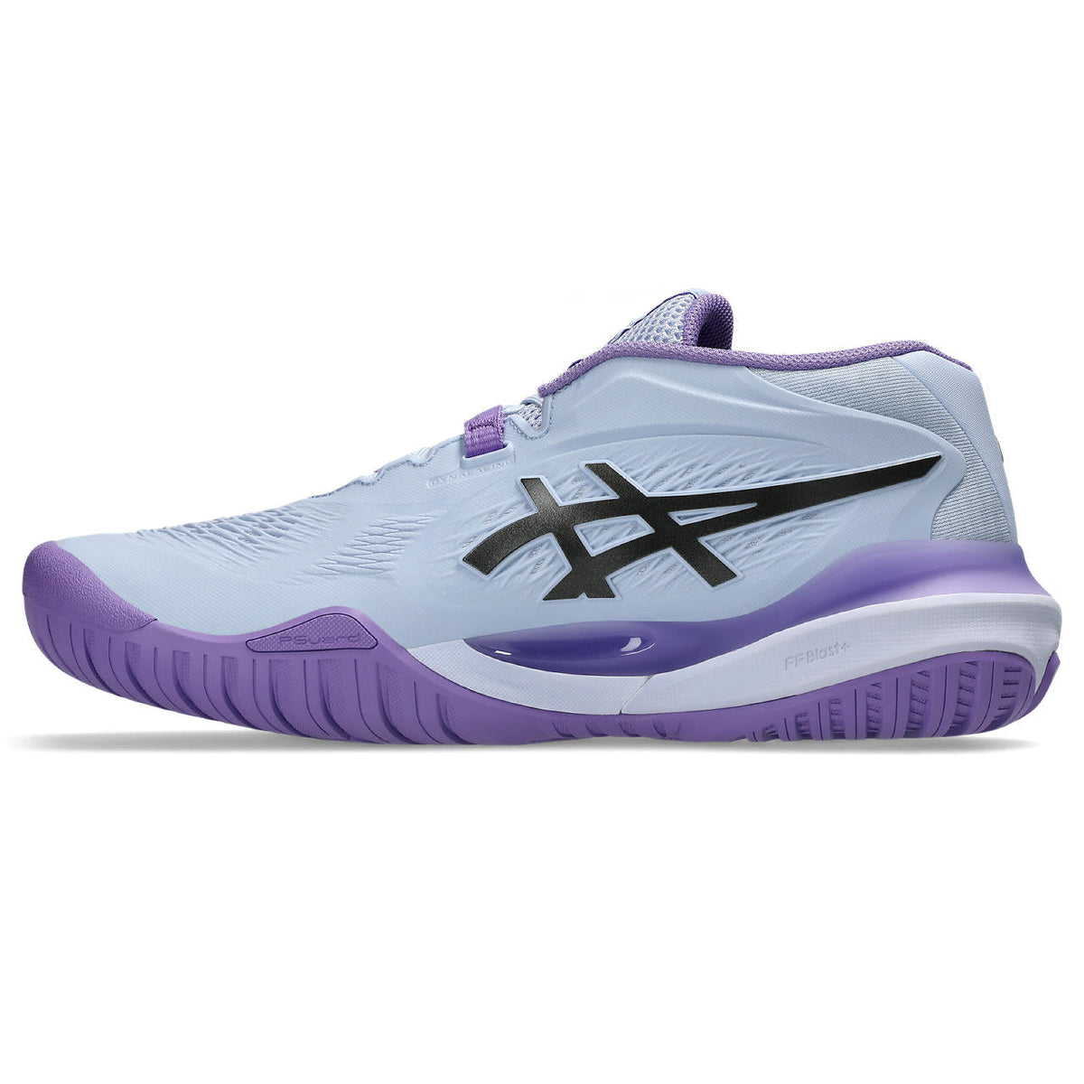 Asics womens shoes  neutral running shoes mens  sneakers Gel-Resolution ¨C Light Blue/Purple/Black Tennis Sneaker