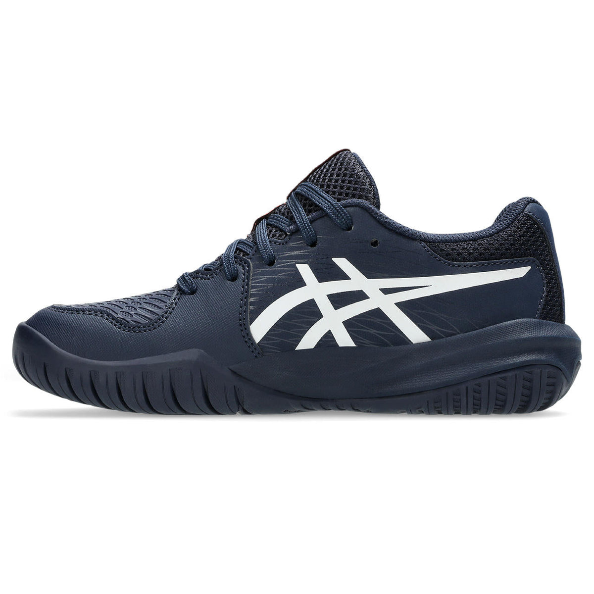 Asics womens shoes  neutral running shoes mens  sneakers Gel-Resolution ¨C Navy Blue/White Tennis Sneaker