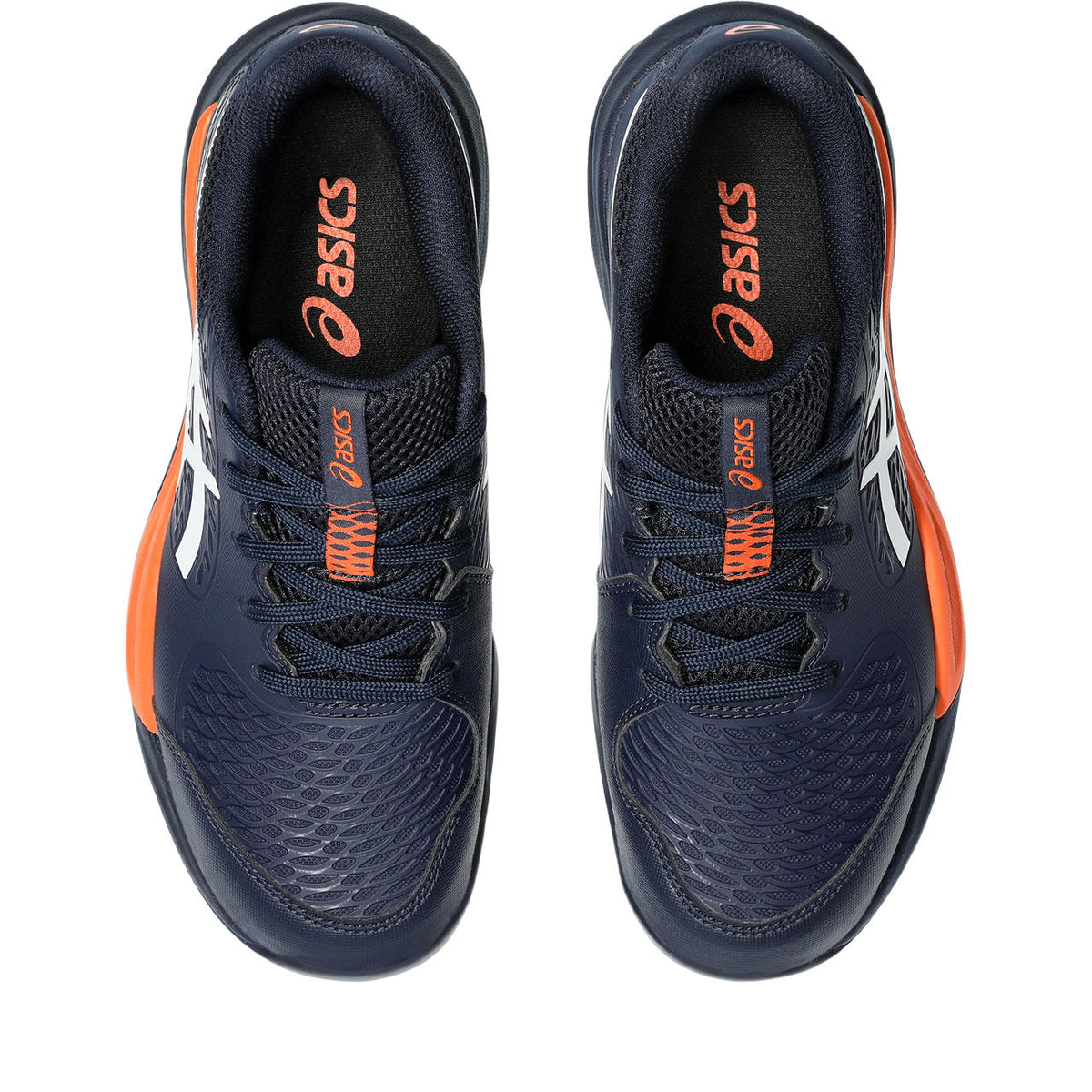 Asics womens shoes  neutral running shoes mens  sneakers Gel-Resolution ¨C Navy Blue/White Tennis Sneaker