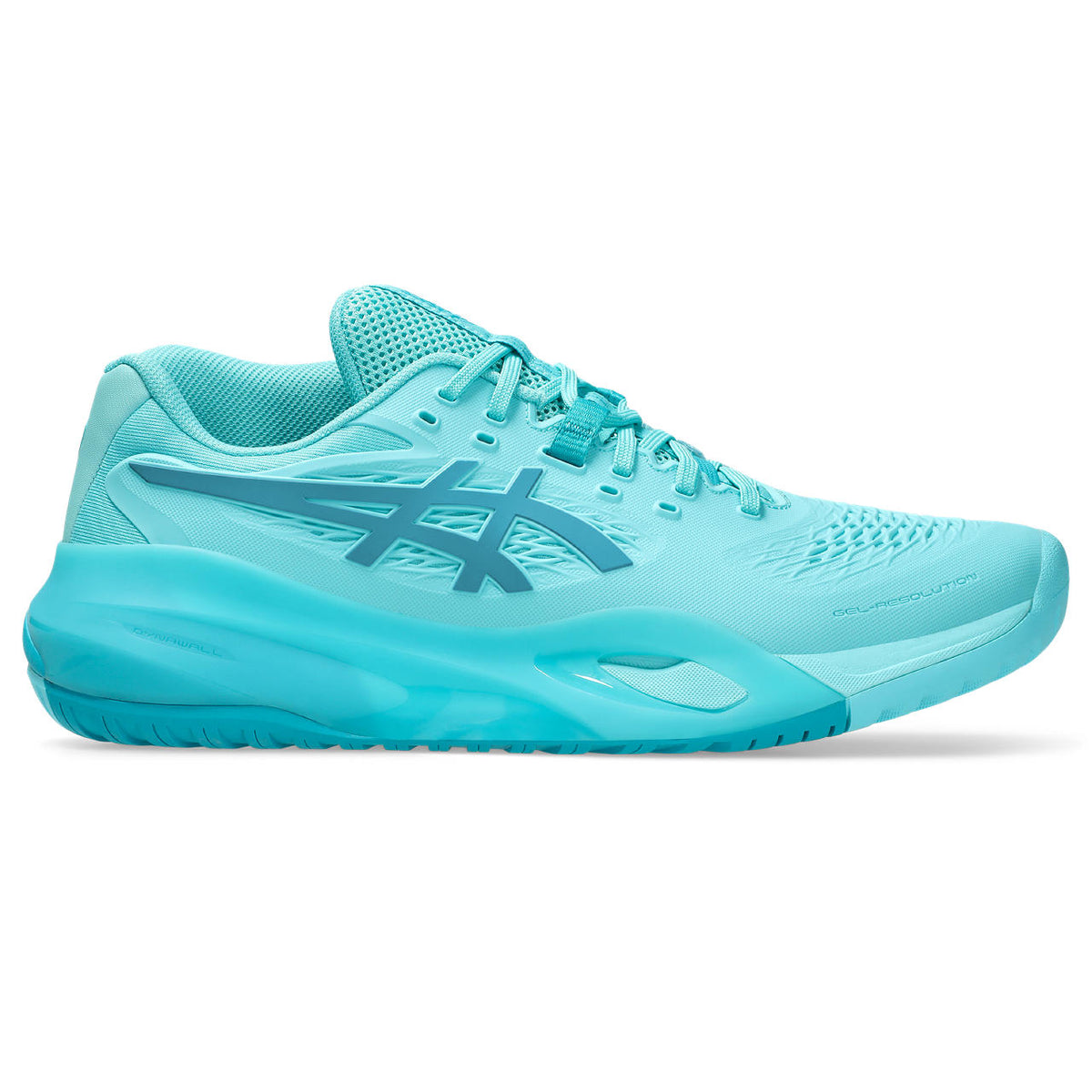 Asics womens shoes  neutral running shoes mens  sneakers Gel-Resolution ¨C Turquoise/Cyan Tennis Sneaker