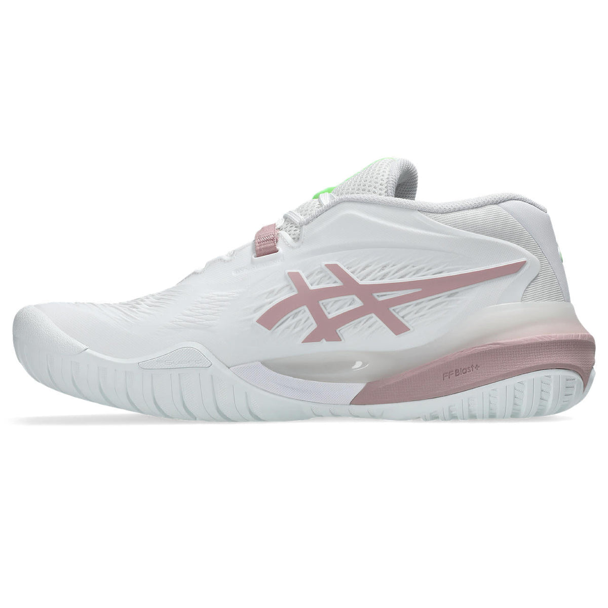 Asics womens shoes  neutral running shoes mens  sneakers Gel-Resolution ¨C White/Dusty Pink Tennis Sneaker