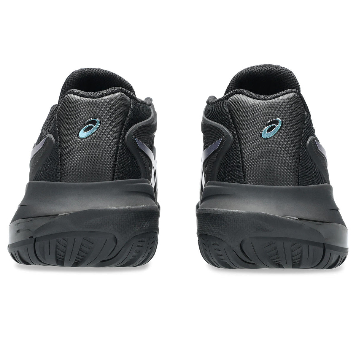 Asics womens shoes  neutral running shoes mens  sneakers Gel-Resolution ¨C Black/Iridescent Blue Tennis Sneaker