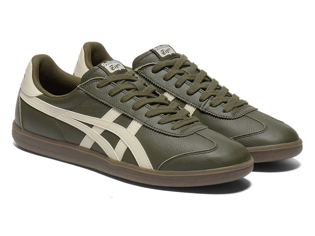 Onitsuka Tiger Tokuten Unisex Sneakers ¨C Olive Green / Cream  running shoes women asics mens shoes