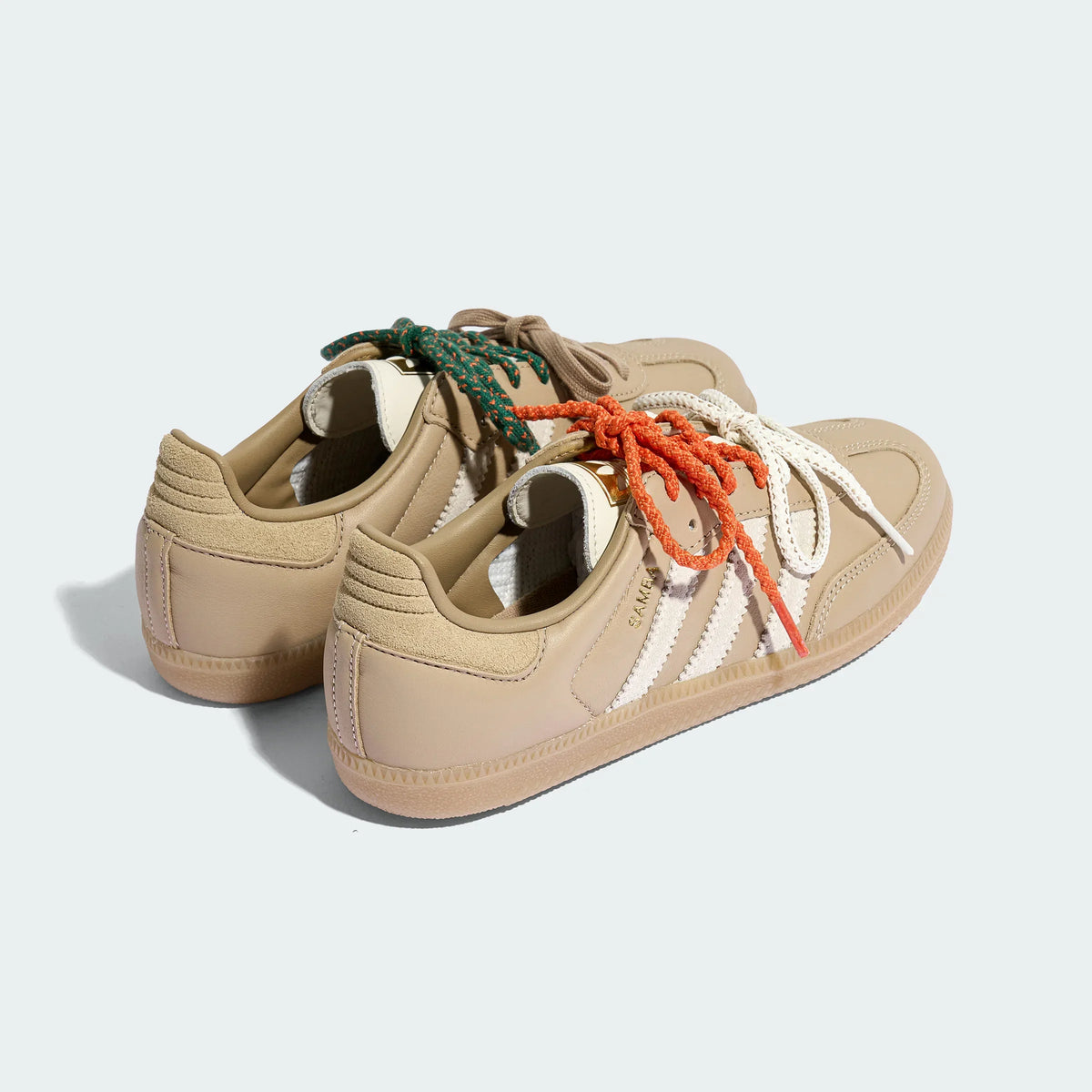 Adidas Originals ¨C Beige / White Leather Casual Sneakers
