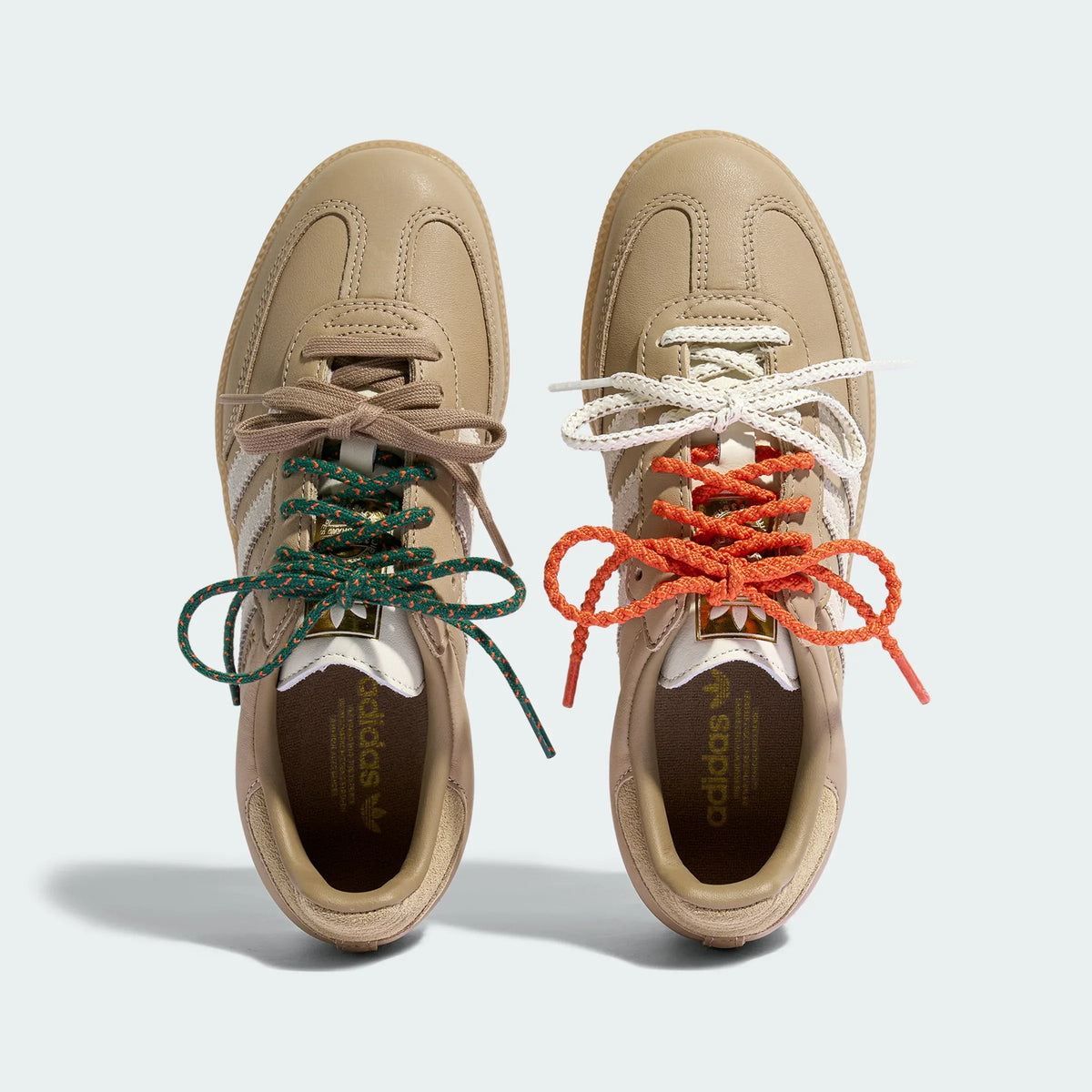 Adidas Originals ¨C Beige / White Leather Casual Sneakers