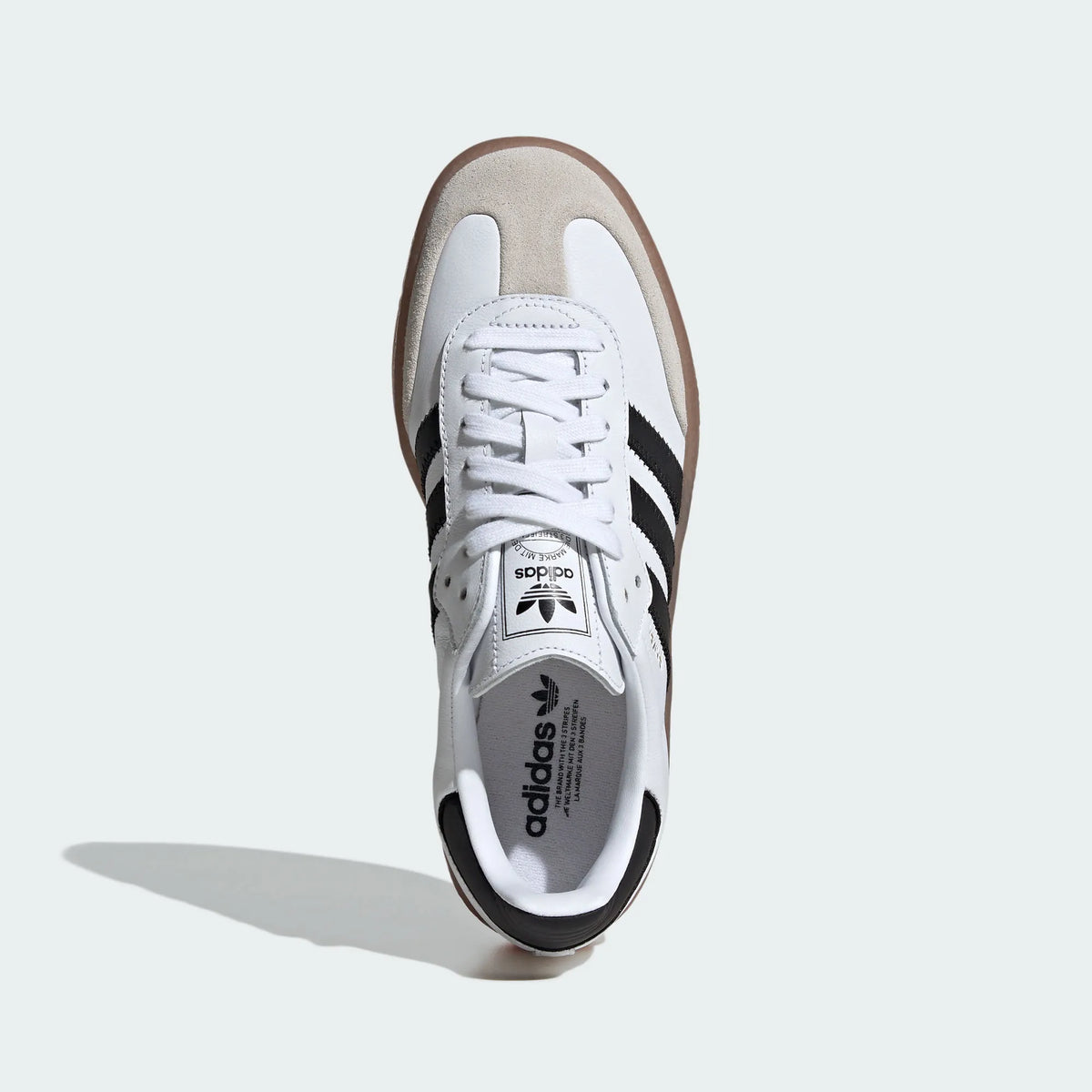 Adidas Originals ¨C White / Black Platform Leather Casual Sneakers