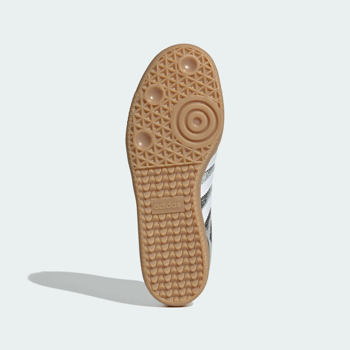 Adidas Originals ¨C Silver Crackle / White Leather Casual Sneakers