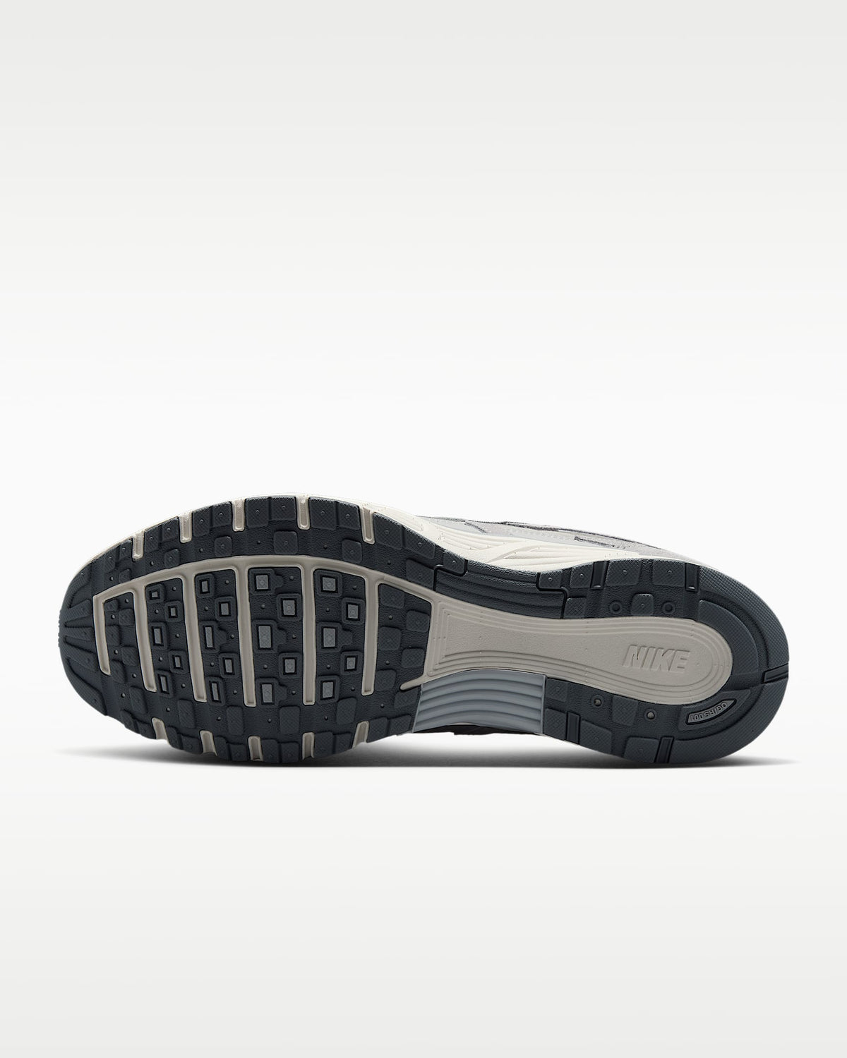 Nike P-6000 ¨C Grey / White / Blue Mesh Athletic Sneakers