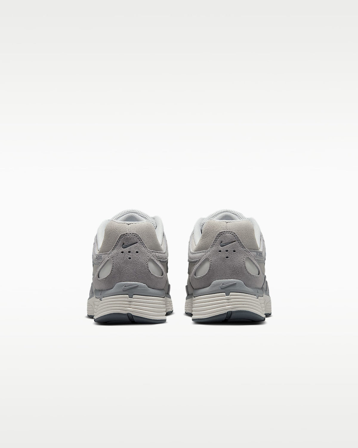 Nike P-6000 ¨C Grey / White / Blue Mesh Athletic Sneakers
