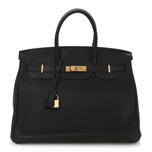 Togo Birkin 35 Black